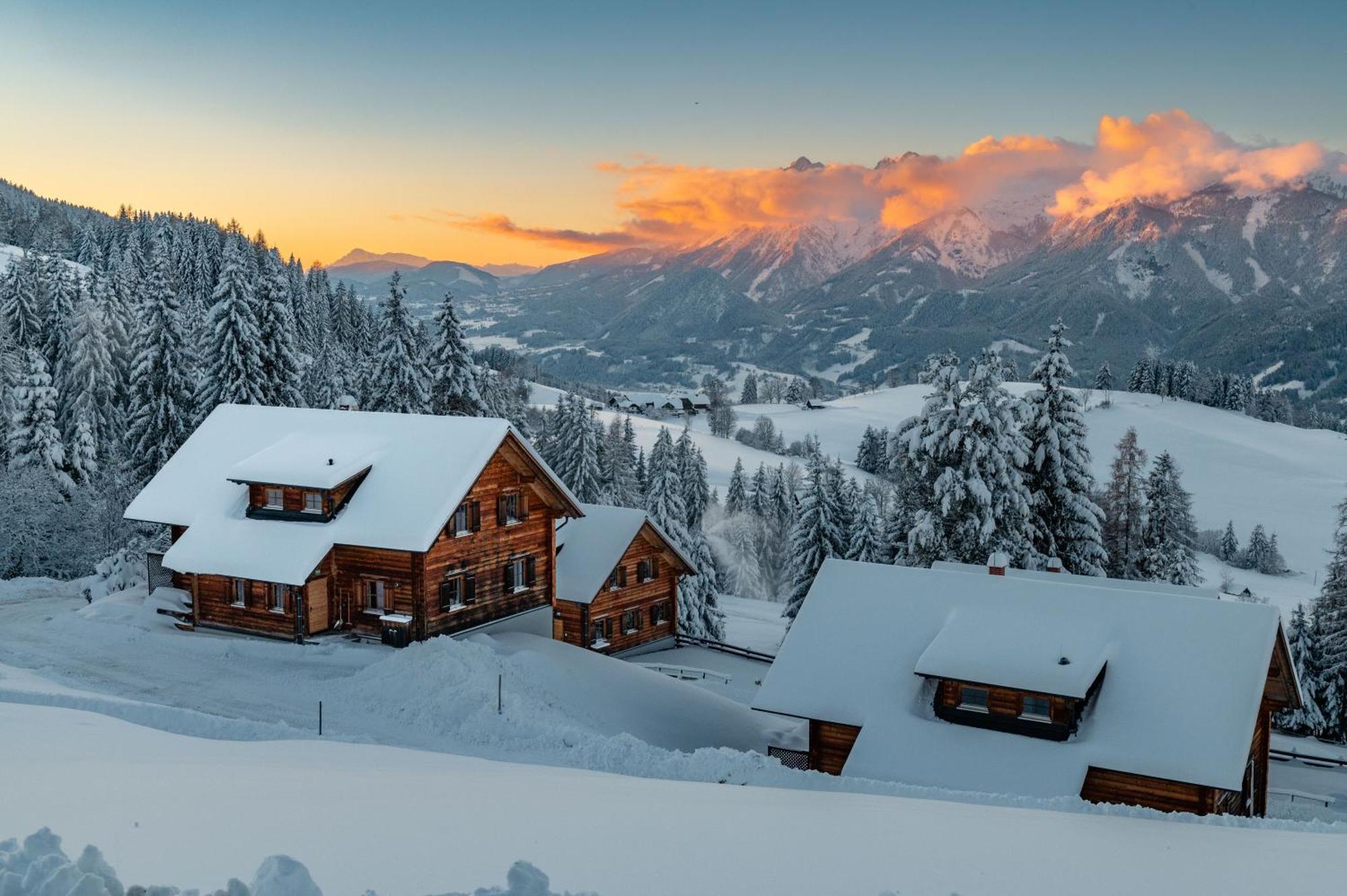 Huttendorf Pruggern Villa Bagian luar foto